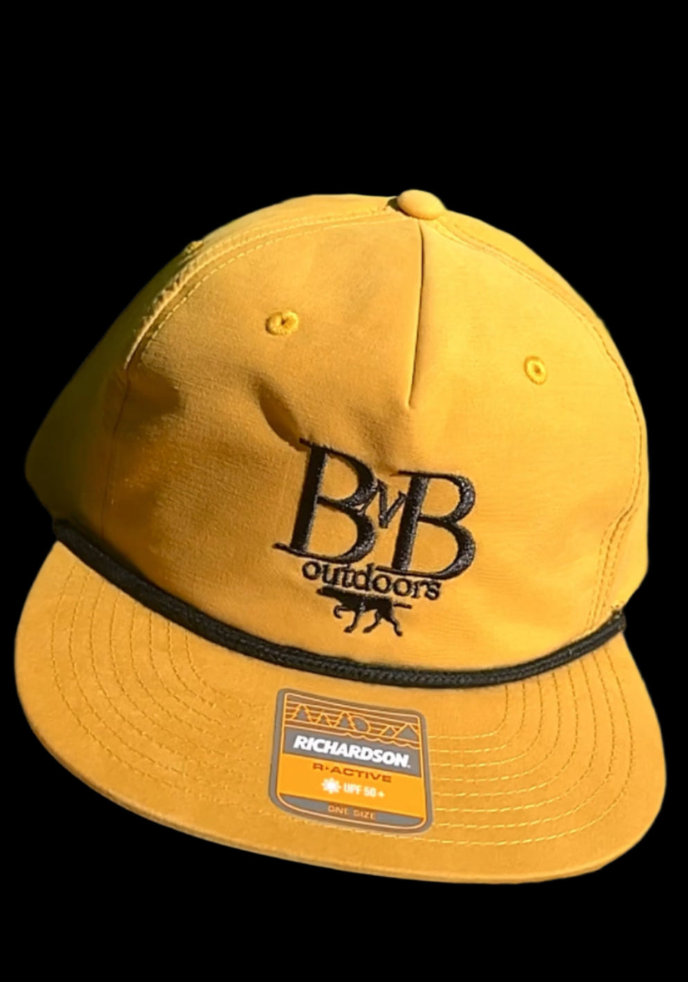 BNB Bird Dog Richardson Rope Hat (Biscuit/Black)
