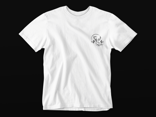 Buck Skull USA-Made Ringspun Unisex T-Shirt
