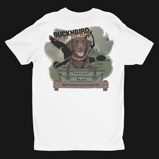 Duck Hunting Labrador USA-Made Ringspun Unisex T-S