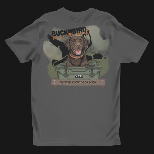Duck Hunting Labrador USA-Made Ringspun Unisex T-S