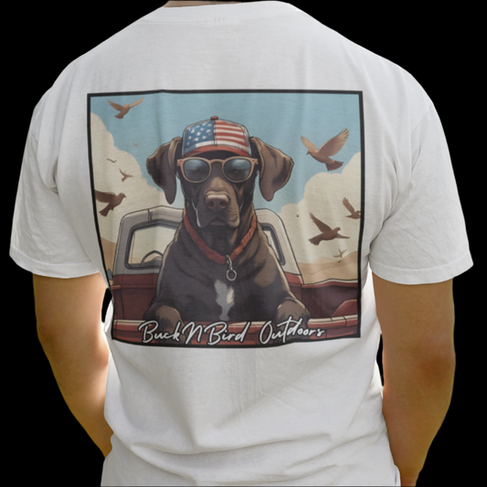 USA Bird Dog USA-Made Ringspun Unisex T-Shirt