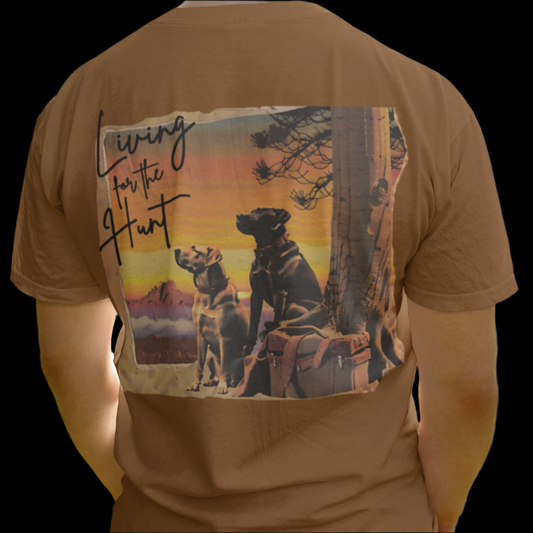 Living for the hunt USA-Made Ringspun Unisex T-Shirt