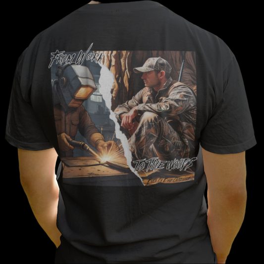 From work to the woods Welder USA-Made Ringspun T-