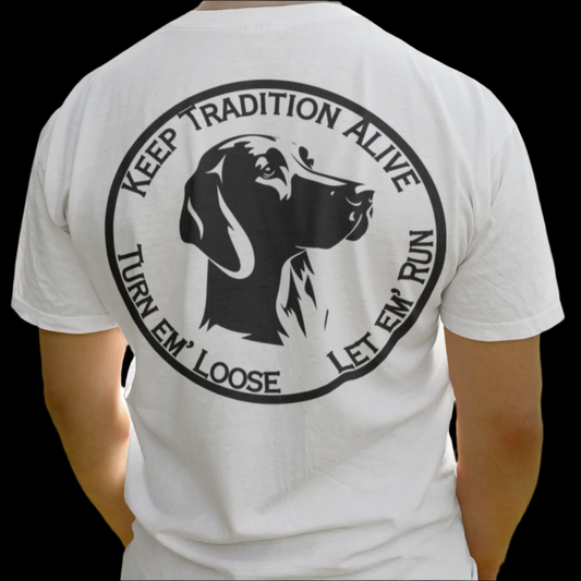 Let em' run USA-Made Ringspun Unisex T-Shirt