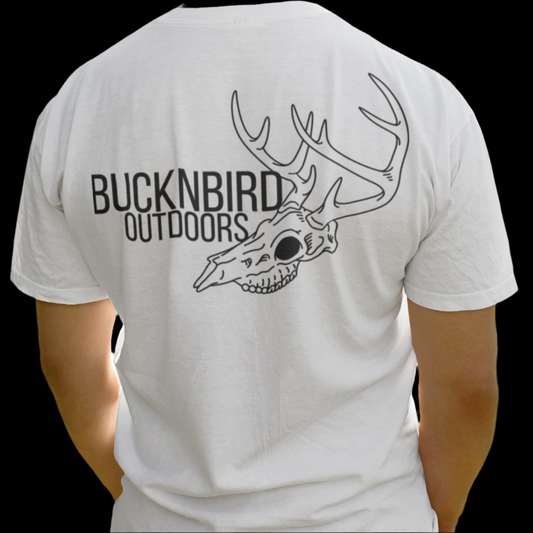 Buck Skull USA-Made Ringspun Unisex T-Shirt