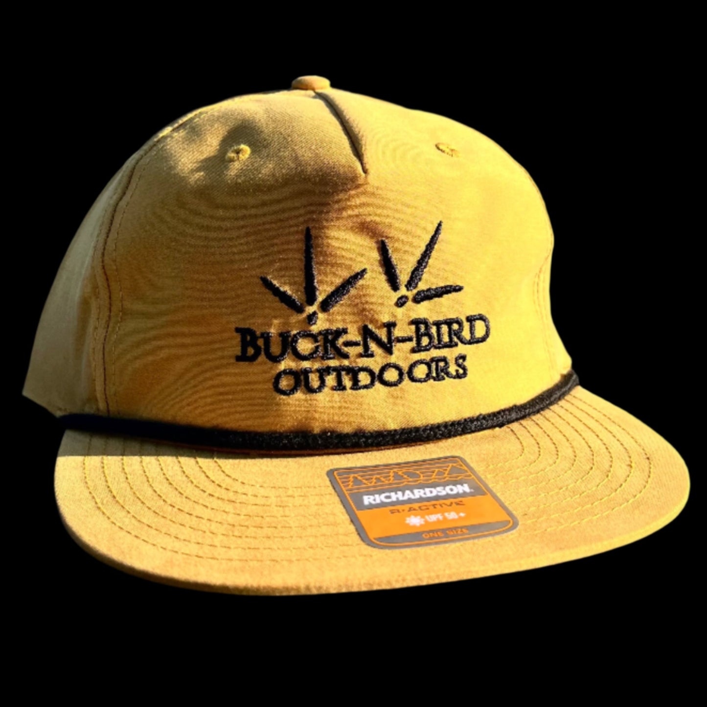 Turkey Track Richardson Rope Hat (Biscuit/Black)